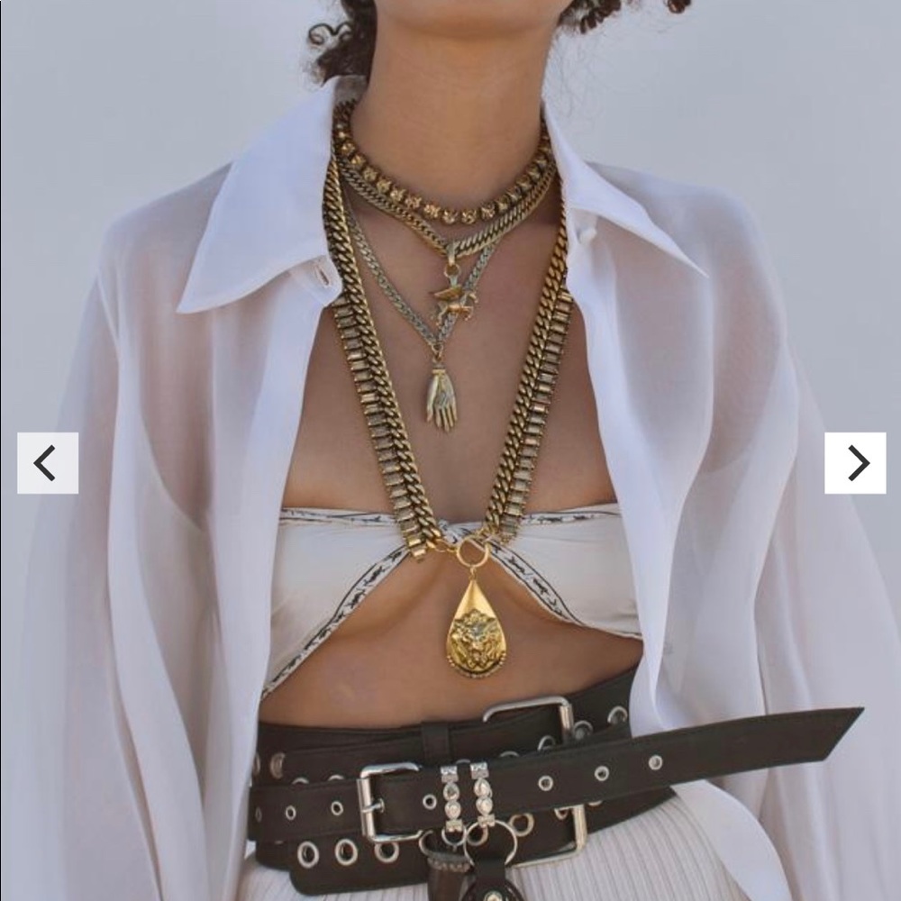 DylanLex Gilded Holden Necklace - Gold